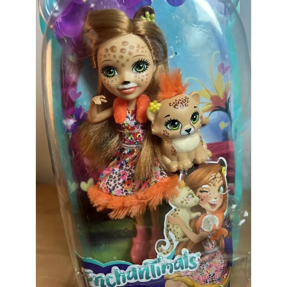ENCHANTIMALS Cherish Cheetah FJJ20 Mattel NEW In Box